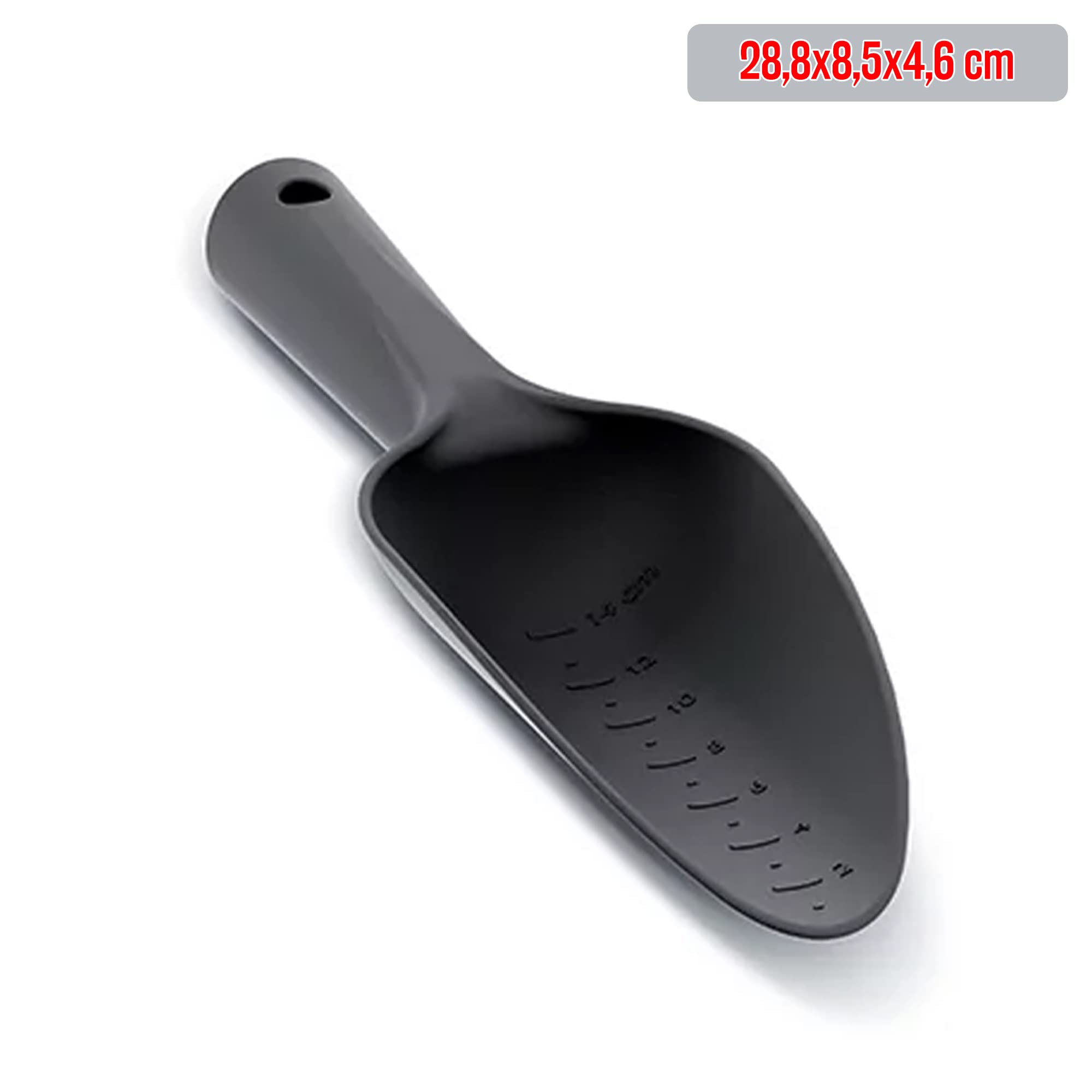 Pala R SCOOP 2, dimensioni (mm) 288x85x46, colore Nero