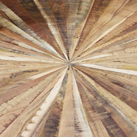 Tavolo da pranzo ovale in legno di acacia 220x100 cm - ATTICO