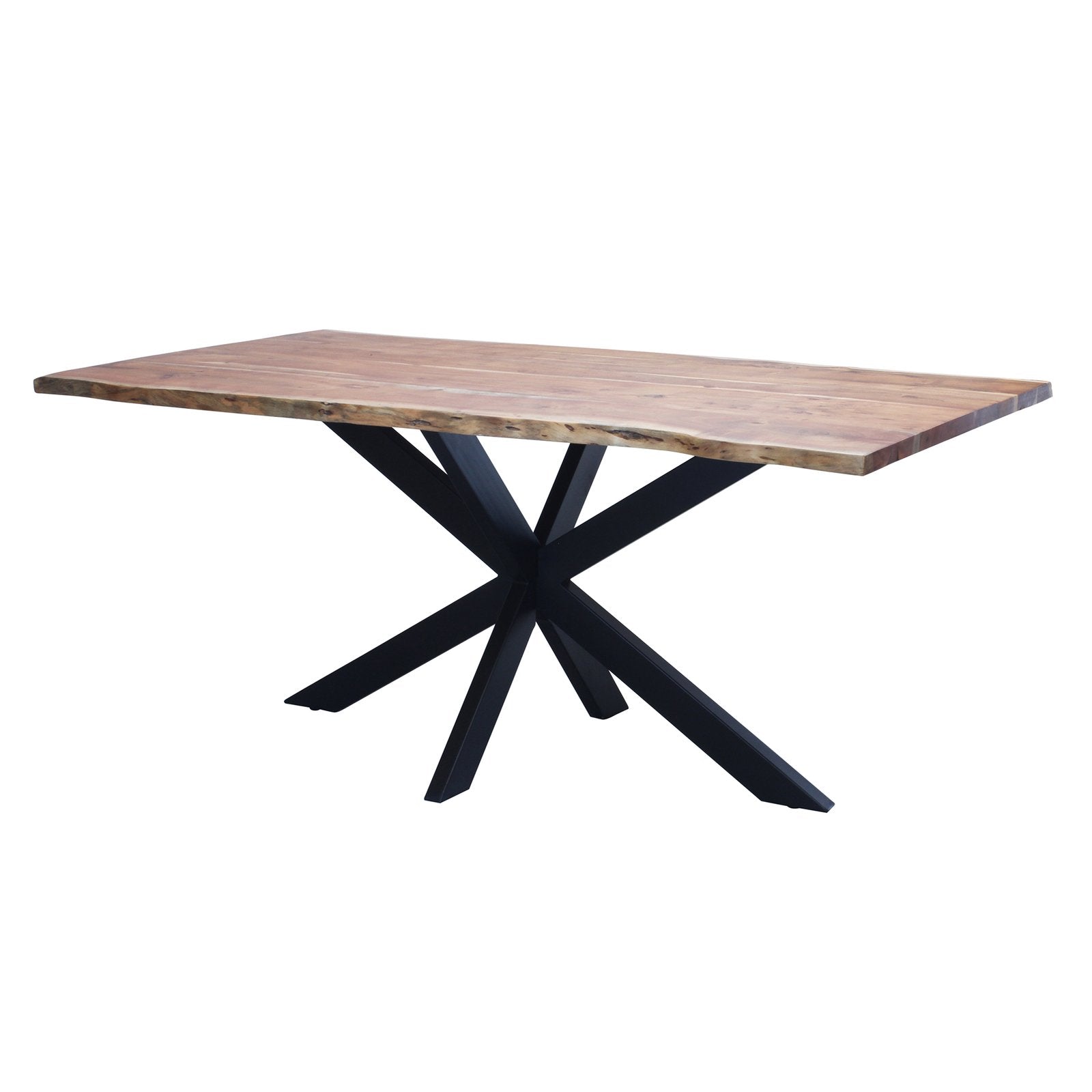 Tavolo da pranzo in legno di acacia 180x90 cm - GRANT