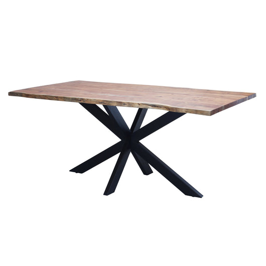 Tavolo da pranzo in legno di acacia 180x90 cm - GRANT