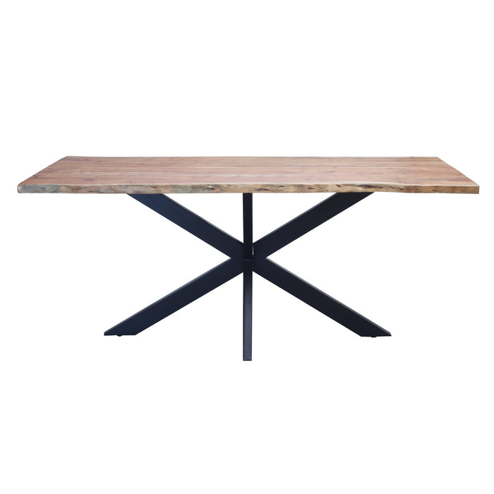 Tavolo da pranzo in legno di acacia 180x90 cm - GRANT