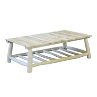 Tavolino da esterno in legno di teak - MARTI