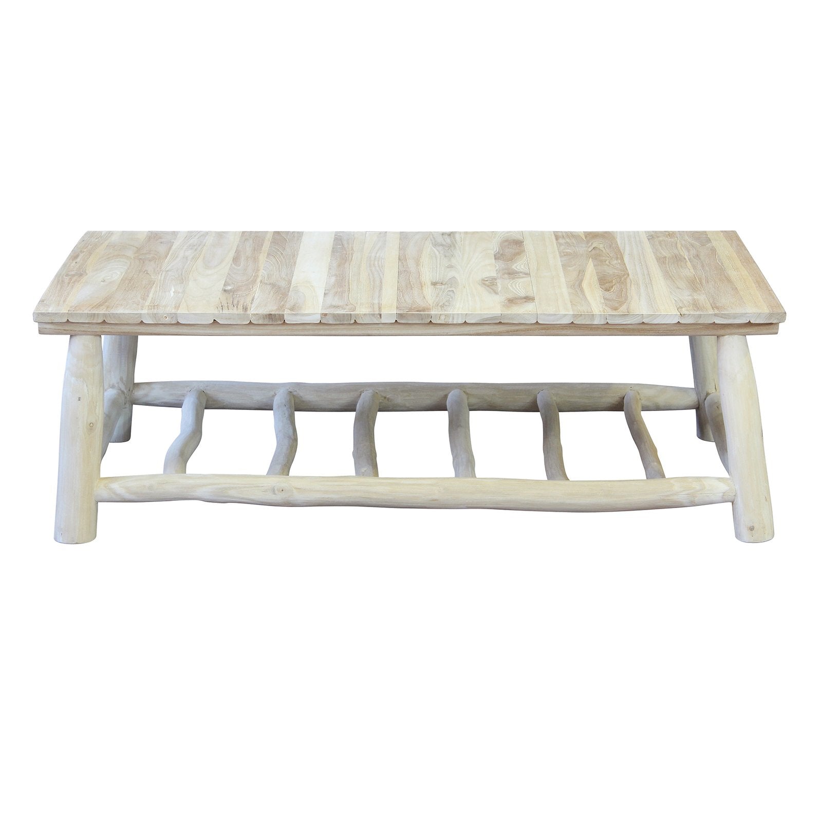 Tavolino da esterno in legno di teak - MARTI