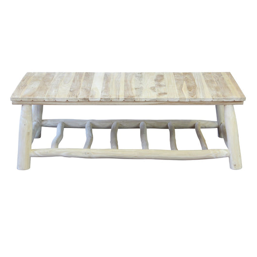 Tavolino da esterno in legno di teak - MARTI