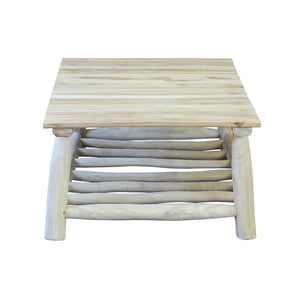 Tavolino da esterno in legno di teak - MARTI