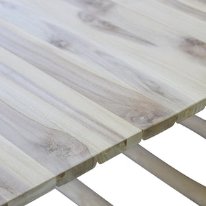 Tavolino da esterno in legno di teak - MARTI