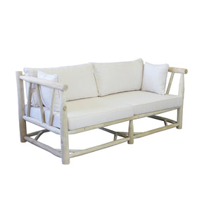 Divano da esterno 3 posti in legno di teak - MARTI