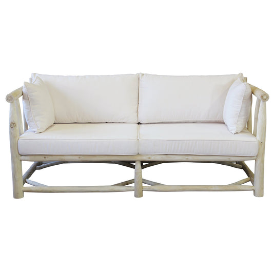 Divano da esterno 3 posti in legno di teak - MARTI