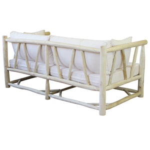 Divano da esterno 3 posti in legno di teak - MARTI