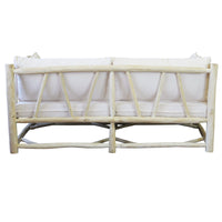 Divano da esterno 3 posti in legno di teak - MARTI