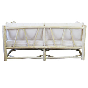 Divano da esterno 3 posti in legno di teak - MARTI