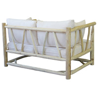 Divano da esterno 2 posti in legno di teak - MARTI