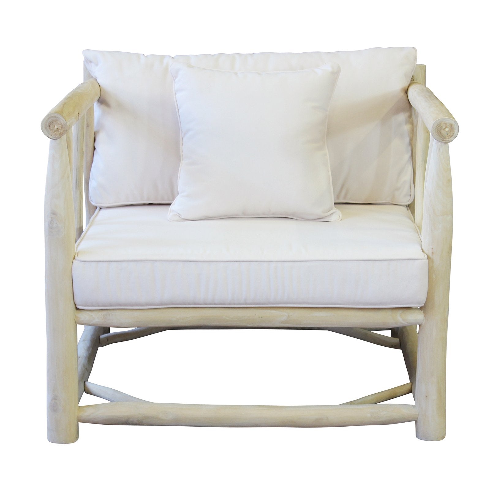 Poltona da esterno in legno di teak - MARTI