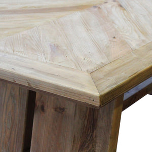 Tavolo da pranzo in legno di pino riciclato cm 180x95 - PINE