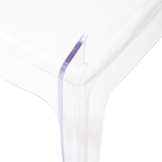 Sedia di design in policarbonato trasparente - LUMINA
