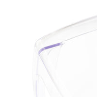 Sedia di design in policarbonato trasparente - LUMINA