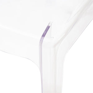 Sedia di design in policarbonato trasparente - AURA