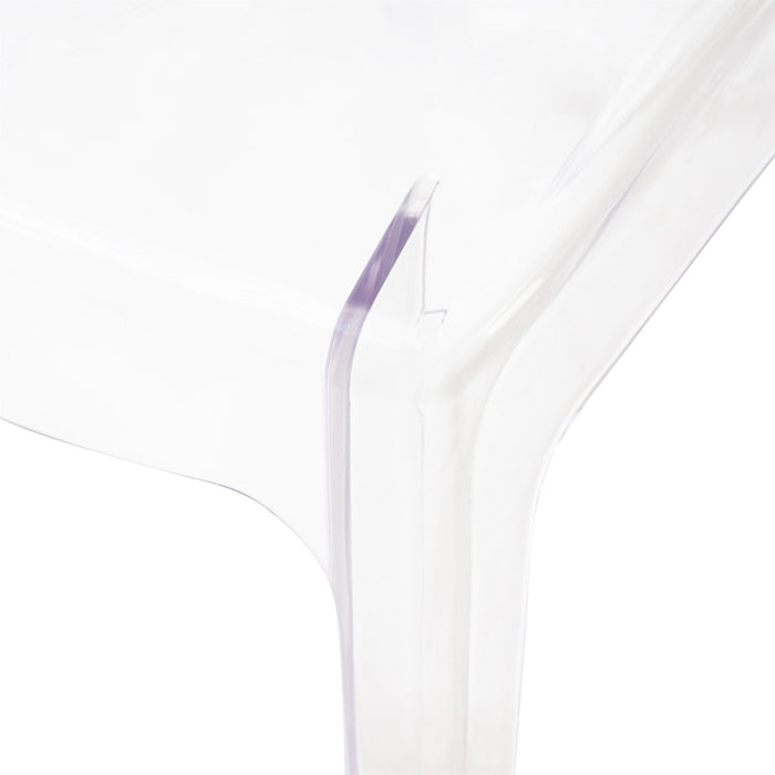 Sedia di design in policarbonato trasparente - AURA
