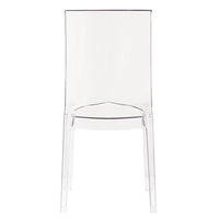 Sedia di design in policarbonato trasparente - CRYSTALIA