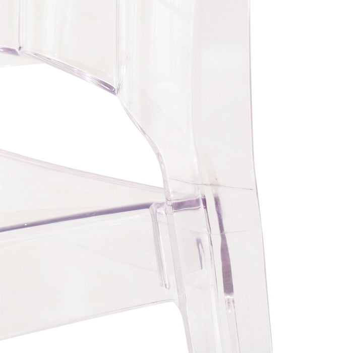 Sedia di design in policarbonato trasparente - CRYSTALIA