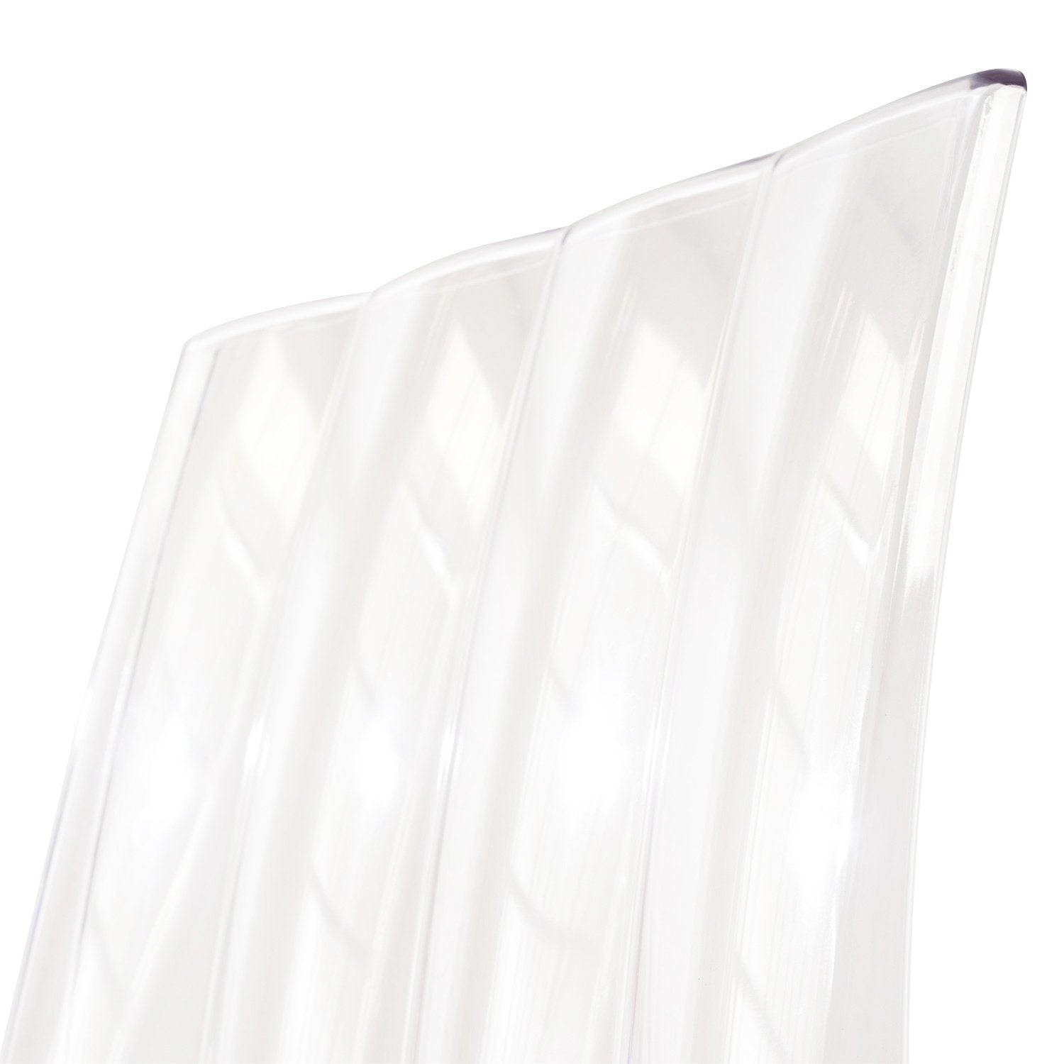 Sedia di design in policarbonato trasparente - CRYSTALIA