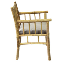 Poltrona da giardino in bamboo - CARLY