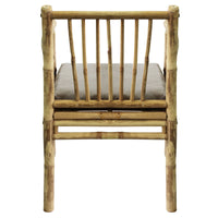 Poltrona da giardino in bamboo - CARLY