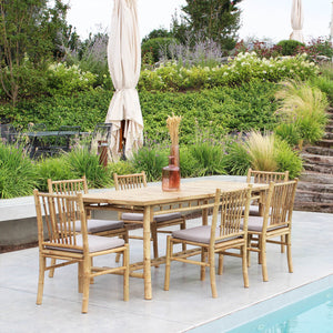 Sedia da giardino in bamboo - LIBRE