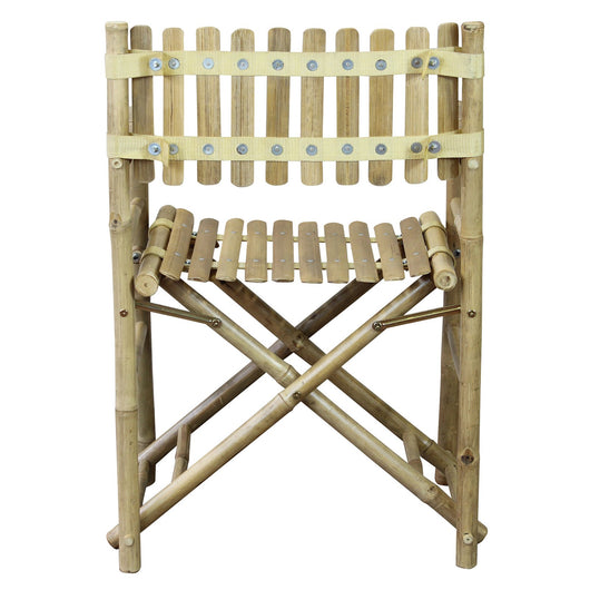 Sedia regista in bamboo pieghevole - MOJI