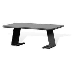 Tavolino ovale in alluminio per salotto da giardino - ZARBON