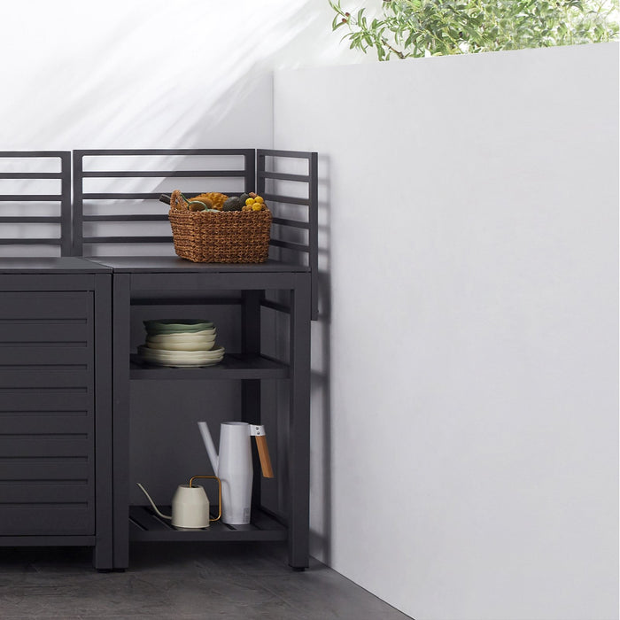 Modulo ripiano angolo per cucina da giardino - OKKAIDO