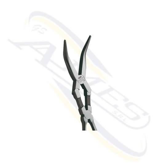 PINZA DOPPIO SNODO A BECCHI MEZZOTONDI PIEGATI A 45° "115 CLP 340" USAG