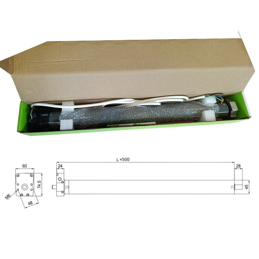 Motore Tubolare Elettrico per Tapparelle Pesanti  50Nm  230V  Comunello