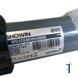 Motore Tubolare Elettrico per Tapparelle Pesanti  50Nm  230V  Comunello