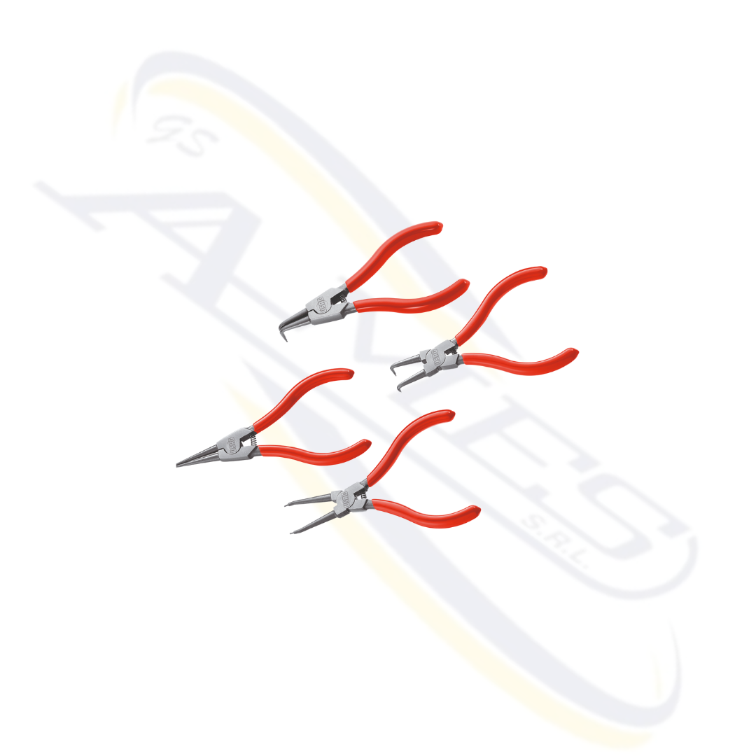 SERIE 4 PINZE PER ANELLI ELASTICI "127 C/SE4" USAG
