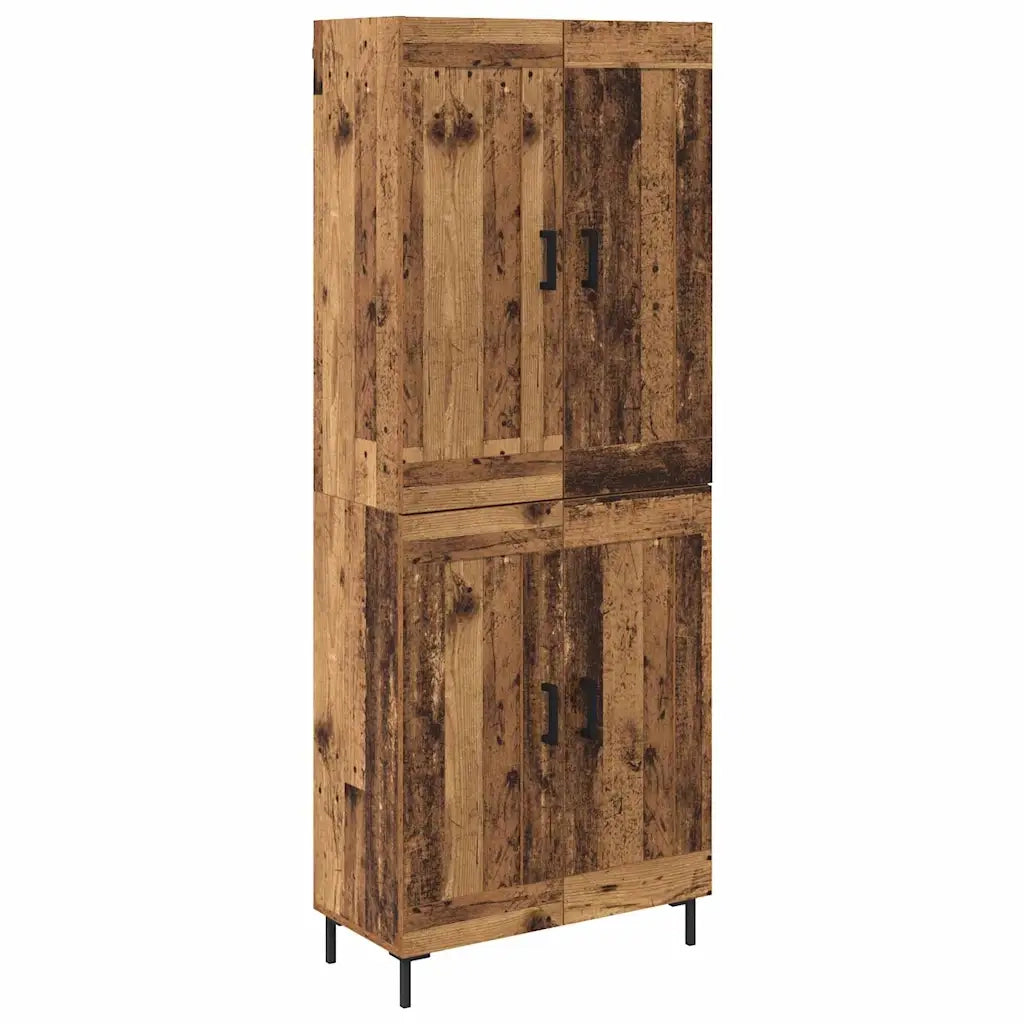 Credenza 2 pcs Legno vecchio Legno multistrato 3415685