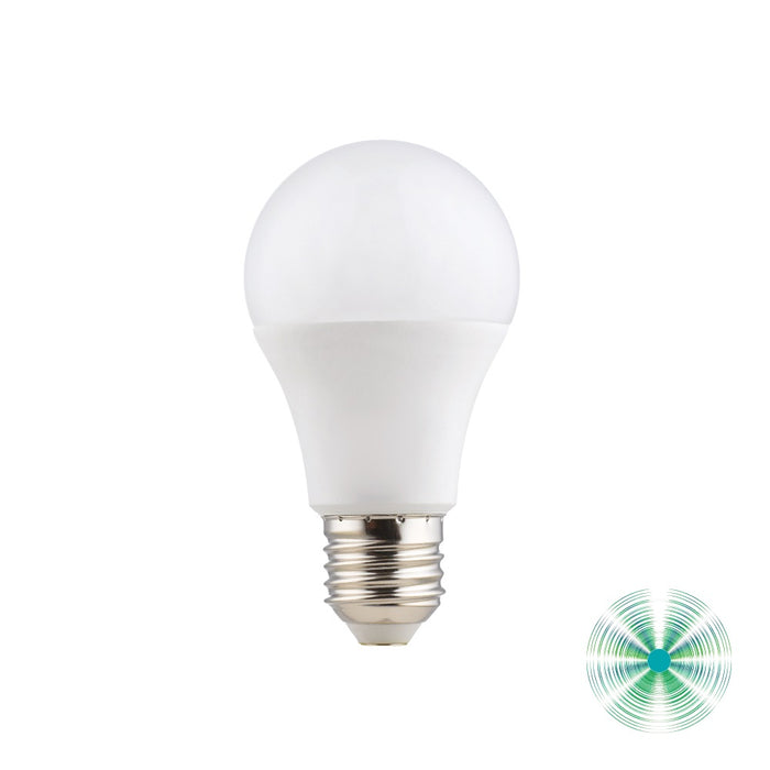 LAMPADINA LED SENSOR A60 E27 4000K 7W 648LM.