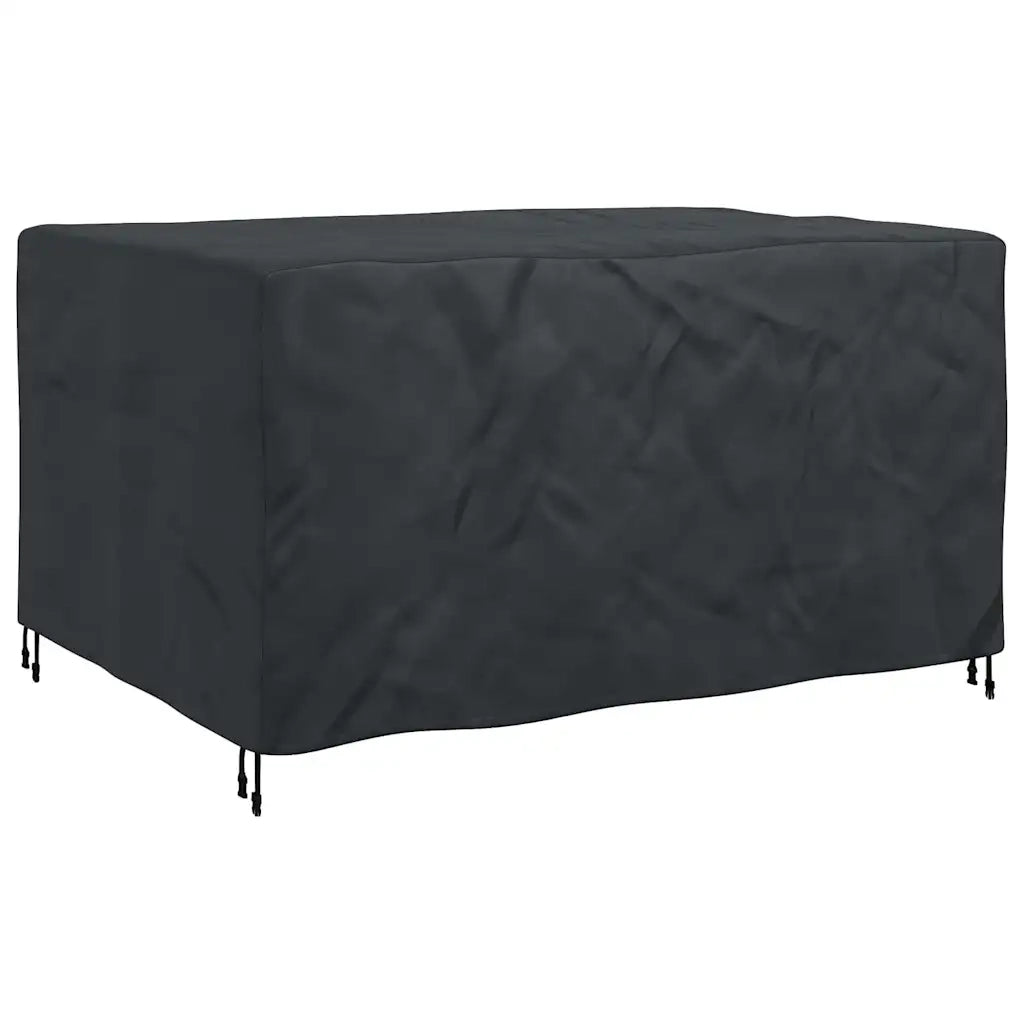 vidaXL Copertura per mobili da esterno Nero 180 x 140 x 90 cm 210D