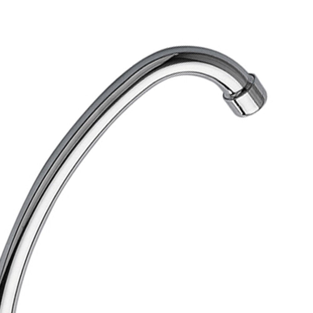 Canna a j per monoforo lavello, tipo universale con aeratore