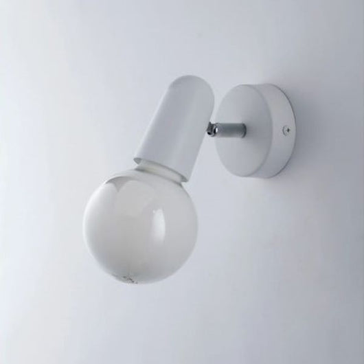 APPLIQUE DA PARETE ORIENTABILE BIANCA 1 LUCE PUNTO FAN EUROPE