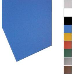 LASTRA IN POLIPROPILENE 2,5MM 1X2M NERO.