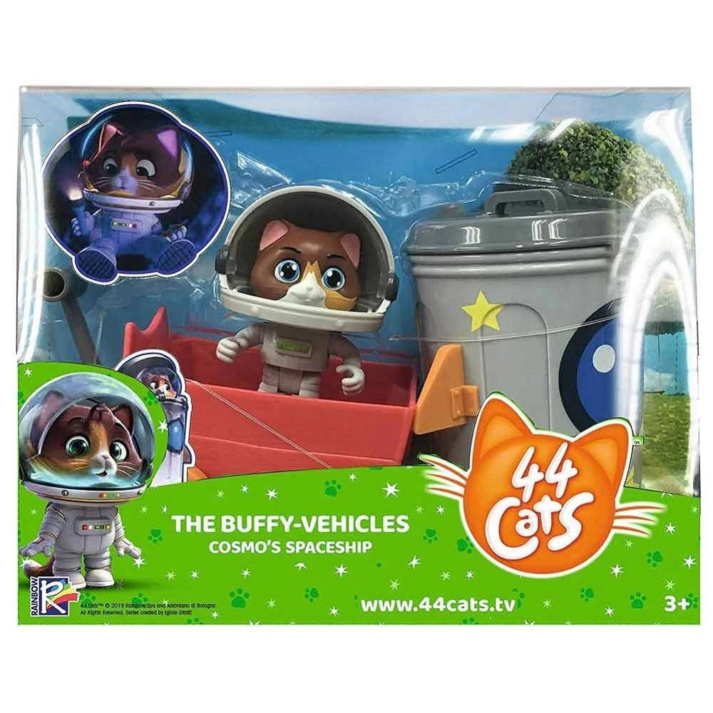 Trade Shop - Personaggio Cosmo 44 Gatti Con Capsula E Accessori Giocattolo Bambini -