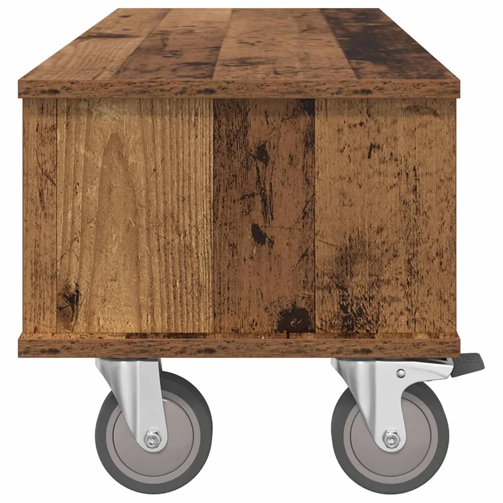 Supporto TV-Credenza per TV-Mobile TV Legno vecchio 100 x 35 x 35 cm Legno multistrato