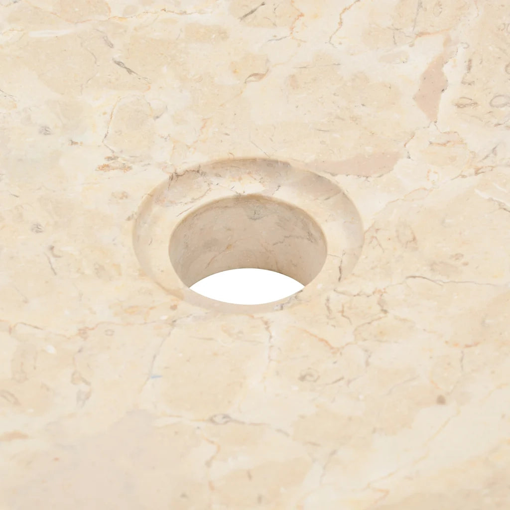 Lavandino 40x12 cm in Marmo Crema CFW4220243