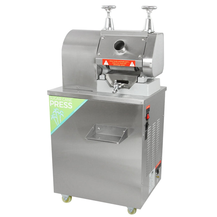 Macchina Estrattrice di Succo di Canna da Zucchero Commerciale in Acciaio Inox