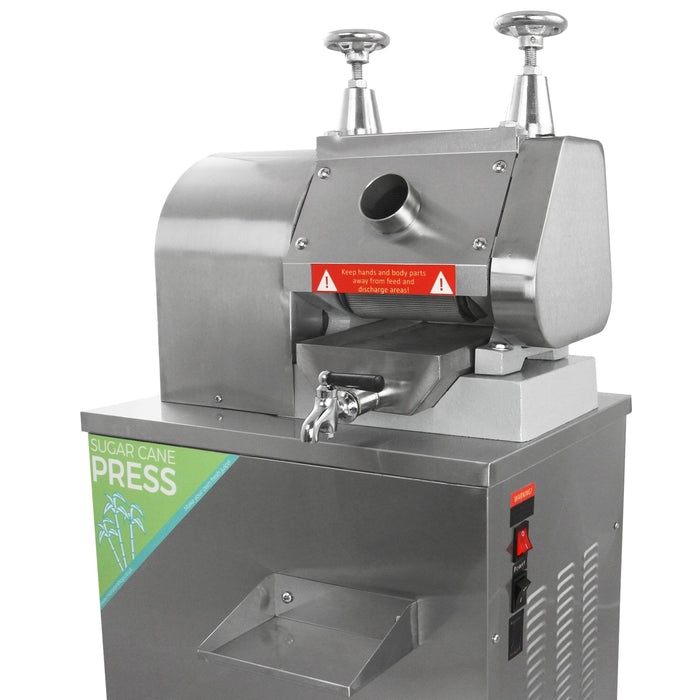 Macchina Estrattrice di Succo di Canna da Zucchero Commerciale in Acciaio Inox