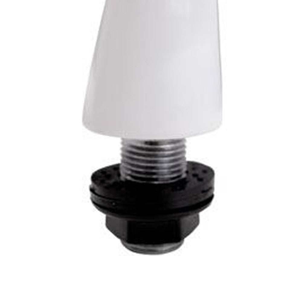 Colonnetta per bordo vasca verniciata bianca