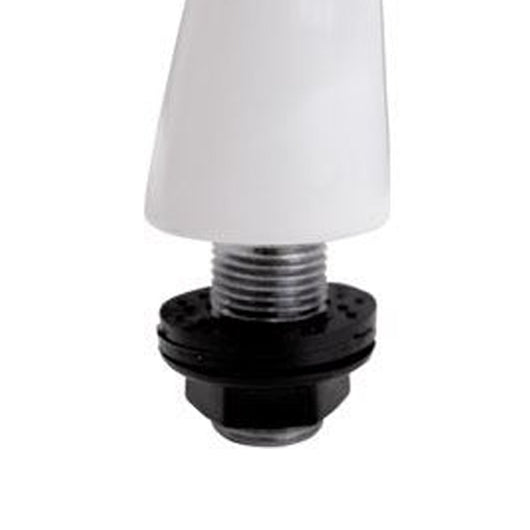 Colonnetta per bordo vasca verniciata bianca