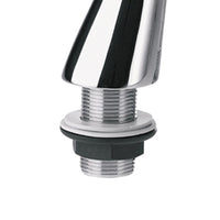 Coppia colonnette bordo vasca in ottone cromato, serie uk