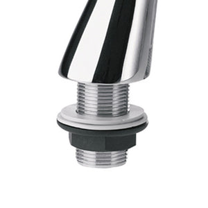 Coppia colonnette bordo vasca in ottone cromato, serie uk